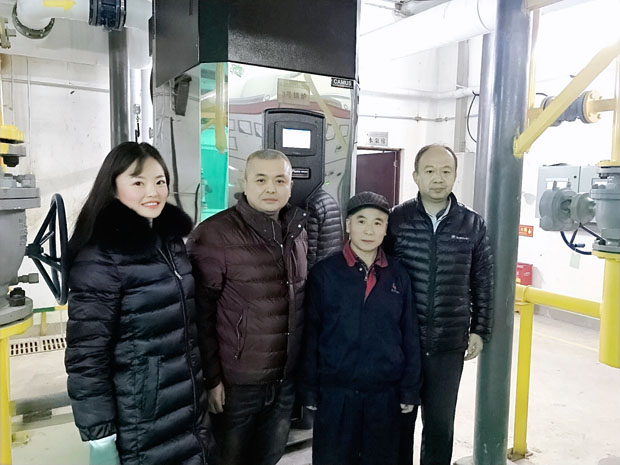 20190206春节期间领导视察锅炉房